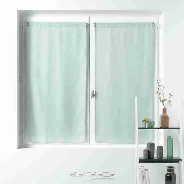 Douceur d’interieur Tendaggio Dritta Passa Bachet 2 X 60 X 120 Cm Velo Tessuto Soane Menta
