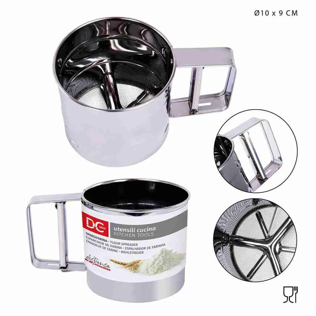 DC Casa Spargifarina Inox D10xH9cm